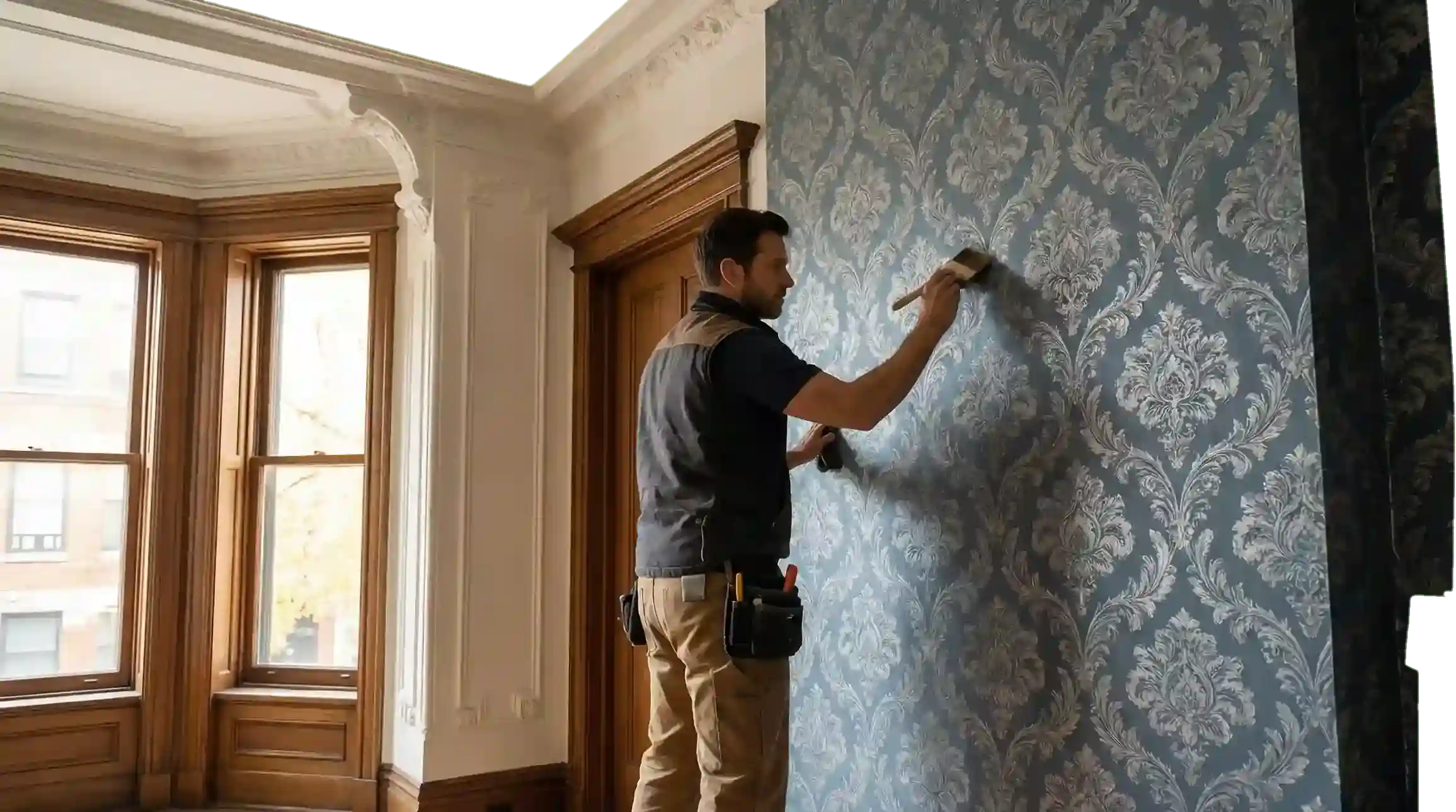 Wallpaper installation in Passaic